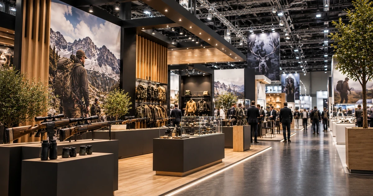 Nürnberg Fuar Merkezi'nde IWA OutdoorClassics fuar standı